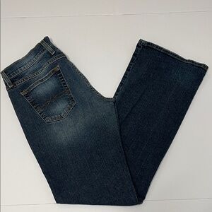 Y2K Lucky Brand Midrise Flare mid tone wash jeans women’s size 10